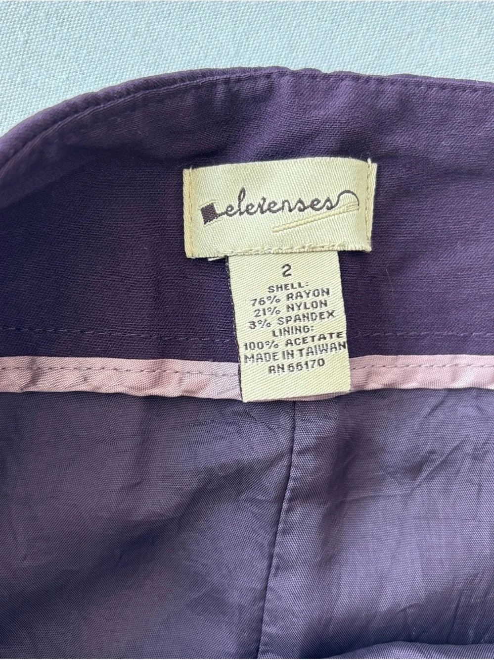Elevenses (Anthropologie) Deep Purple Ruffle Hem Midi Skirt 2